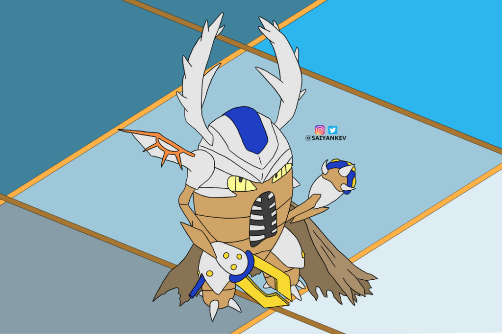 Pinsir & Rokusho crossover