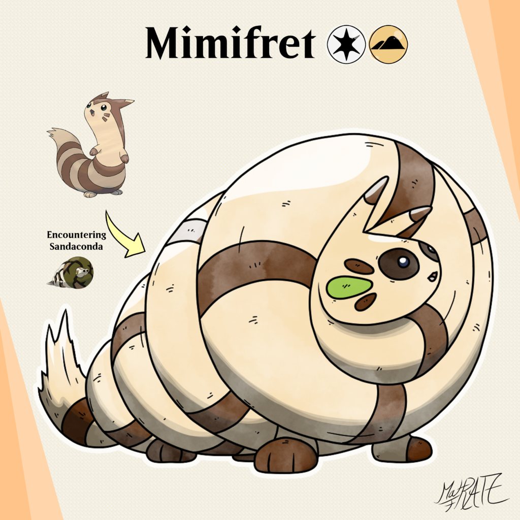 Furret Evolution that wants to be a snake