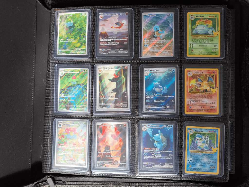 First binder page completed