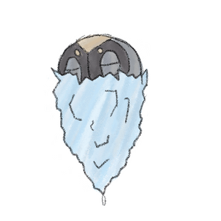Unovan Spewpa and Vivillion - Bug/Ice types born from frozen coccoons in blizzards.