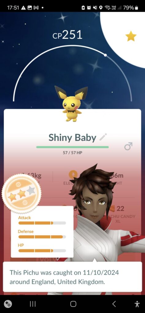 First baby shiny!