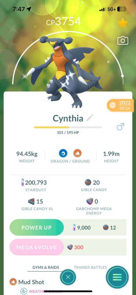 You guys like my garchomps name?