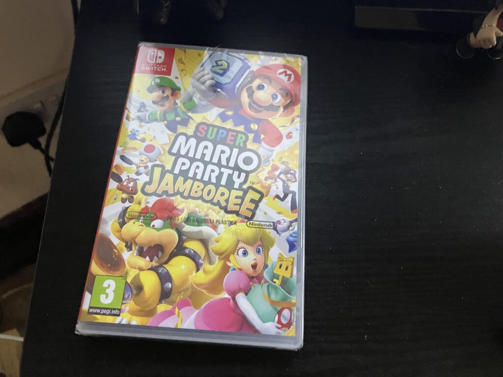 I got Super Mario Party Jamboree as a birthday present from my friend
