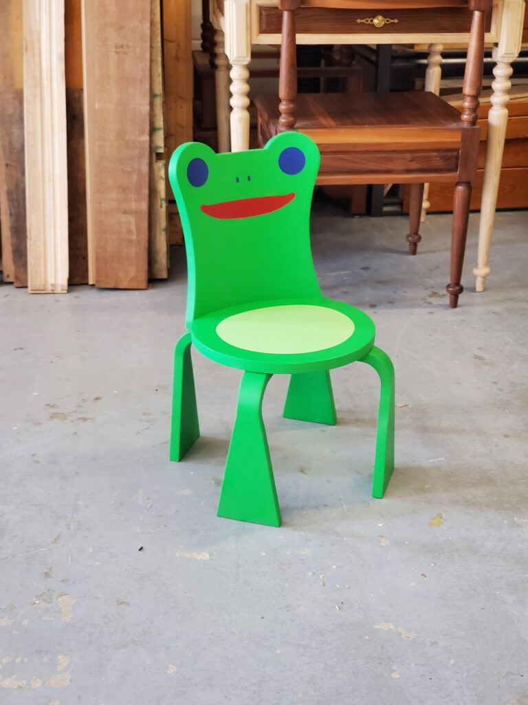 Just Finished my life-size Froggy Chair from Animal Crossing New Horizons (Nintendo switch)
