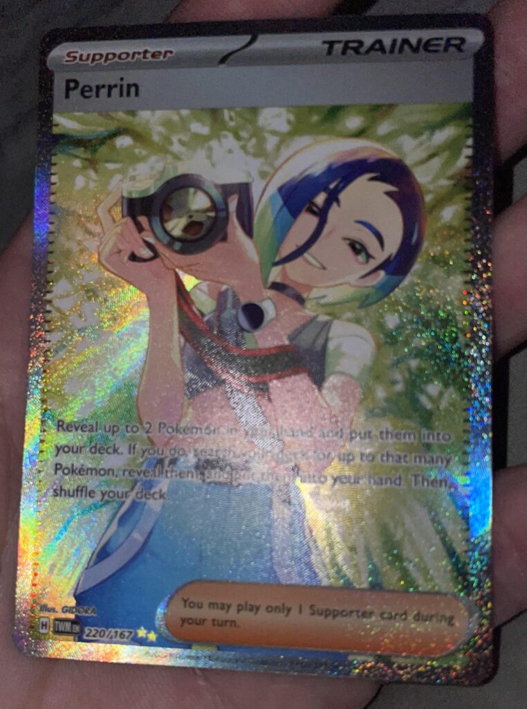Beautiful card out of a two black blister from targets sale yesterday.