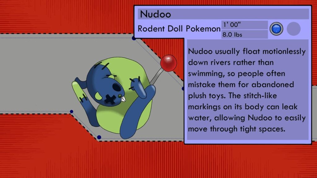 A New Pokemon Has Appeared! Introducing Nudoo, the Water-Type Starter of the Daascar Region!