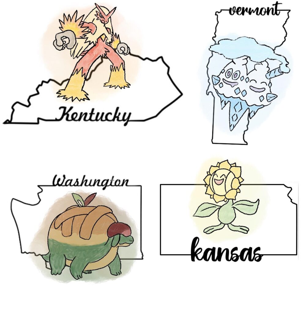 More state Pokémon part four. Sometimes the low hanging fruit is delicious