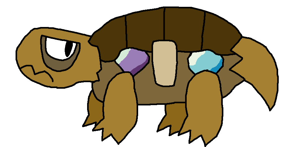 [OC] Say hello to Lockentoise, the Hoarder Pokemon. More information in the comments