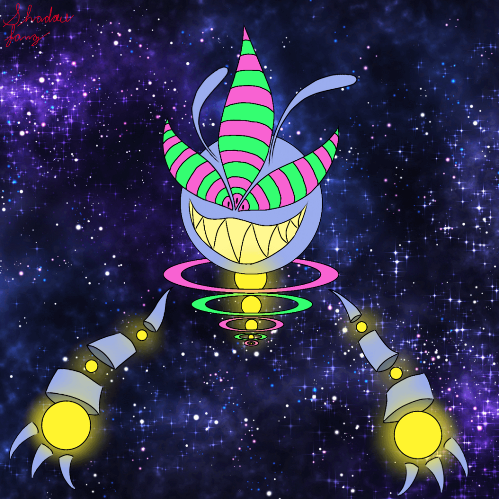 Spooktober creature day one: alien (anyone can use my Spooktober thing)