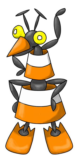 The route 1 bugs of the Lanmi Region (also the path blockers!) What would you name the Road Rage Pokemon?