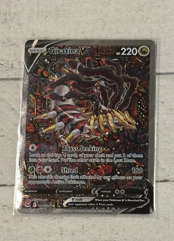 First pack out of the Lost Origin Pokemon Center ETB…