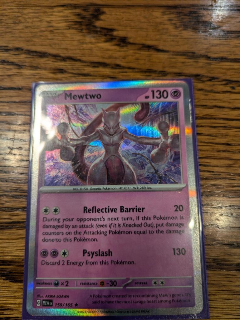 Question about Mewtwo's reflective barrier