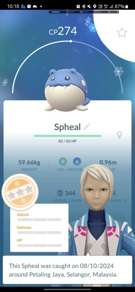 Just caught my first ever Nundo!