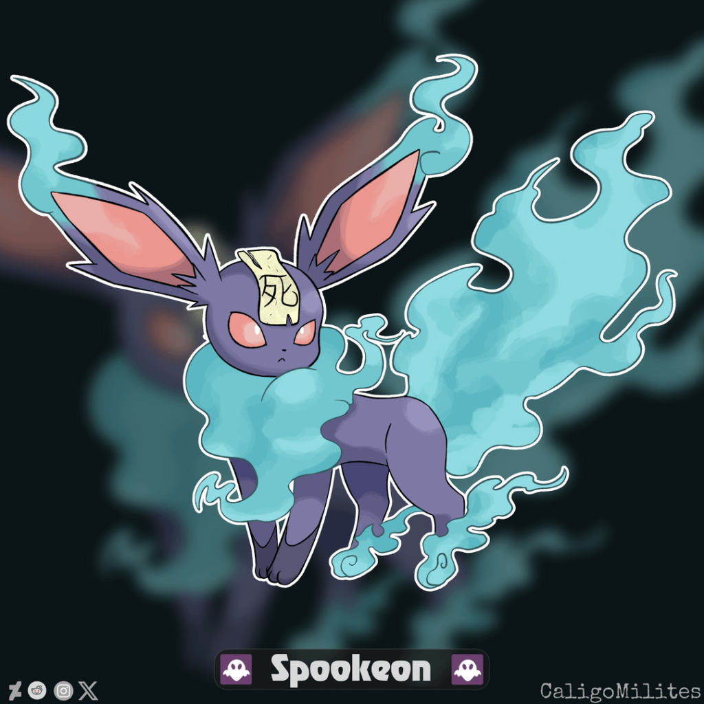 Faketober Day 1: Eeveelution - Spookeon