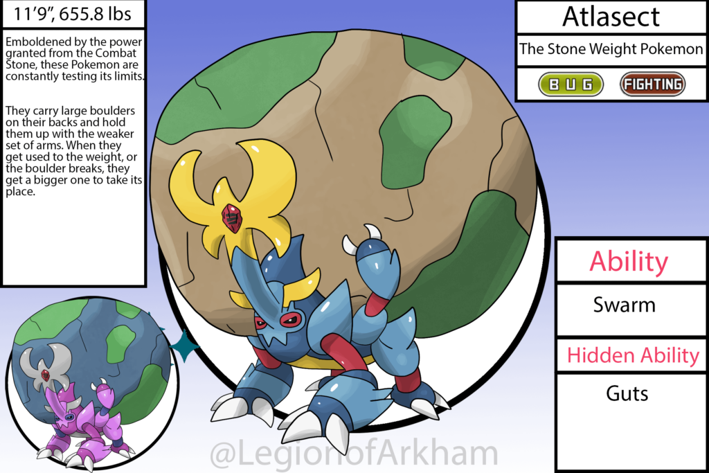 Meet Altasect, the Evolved Form of Heracross.