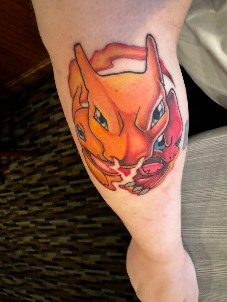 My new Pokemon themed tattoo