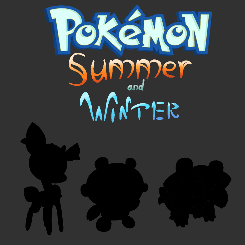 After a long time the work was done! Now, i present to you... the karoma region's starter trio! Thoughts?