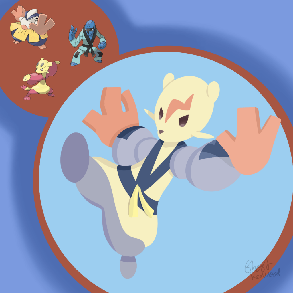 Meinfoo, Sawk, Hariyama Fusion (OC)