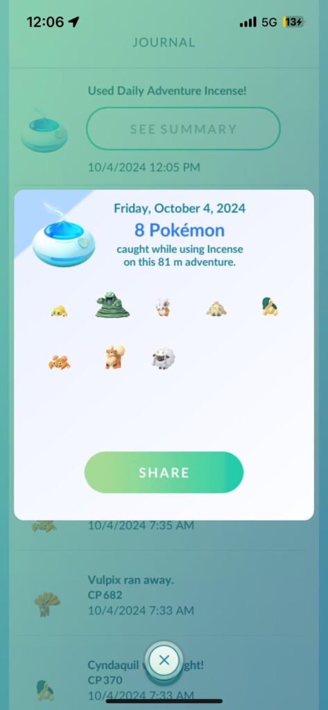 Just caught this from my daily incense