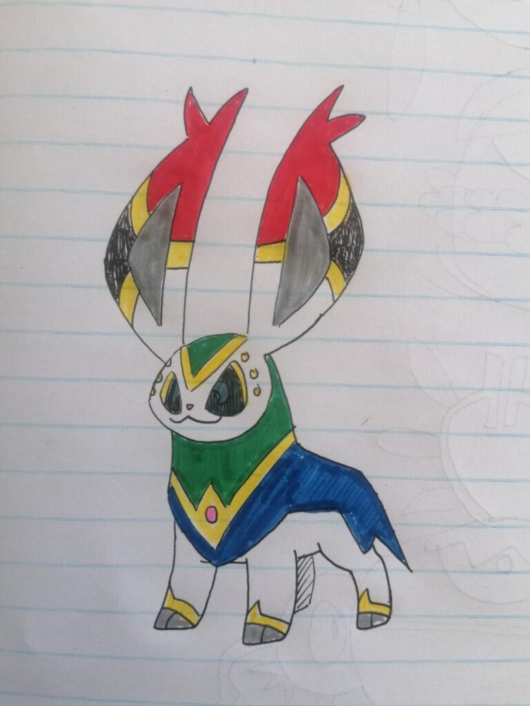 FAKETOBER DAY 1 : EEVEELUTION . meet.... Champeon
