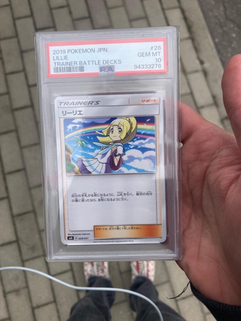 My first Pokémon card:D I think I will open surging sparks etb next!