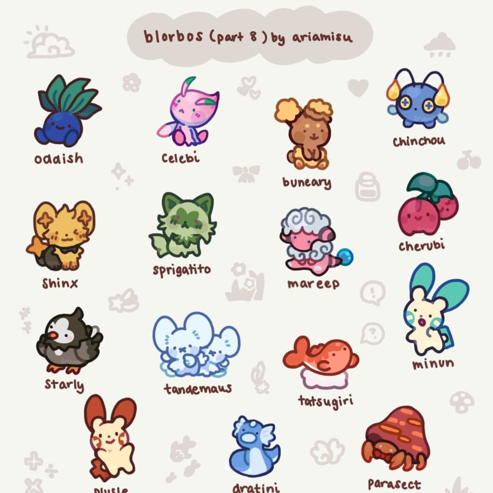 recommend your underrated favs to be drawn into a blorbo! (part 8) 🌼