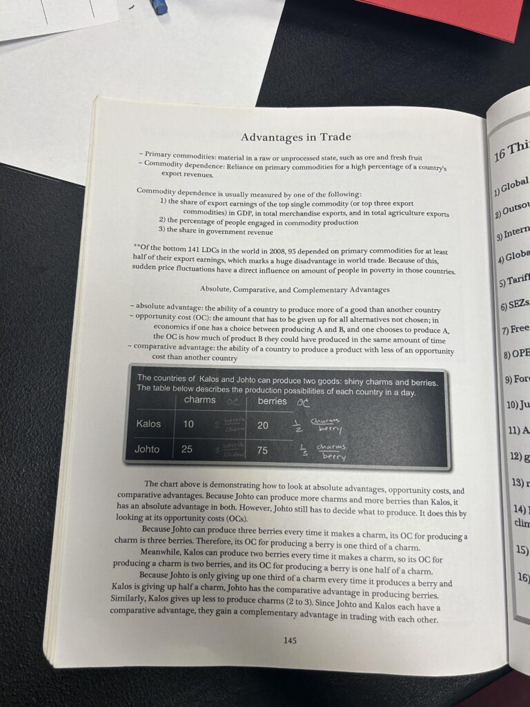 In my ap class textbook they had a pokemon reference!
