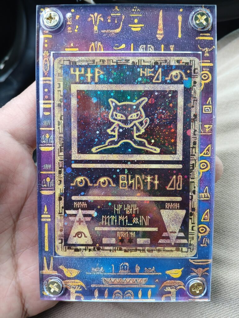Had to upgrade my promo mew