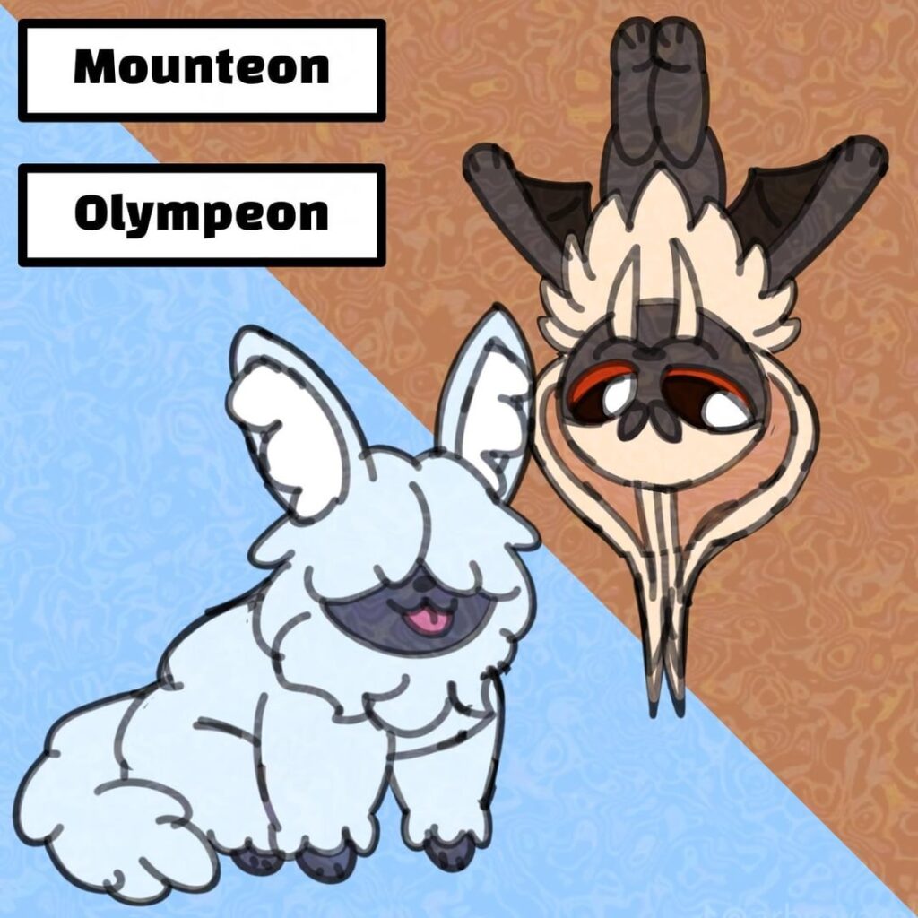 Updated Olympeon and Mounteon