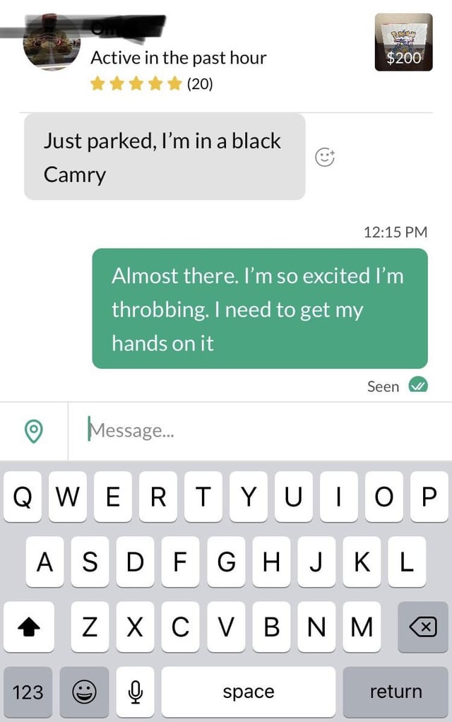 I know morale is low. So let me put a smile on your face by messing with scalpers (photos).