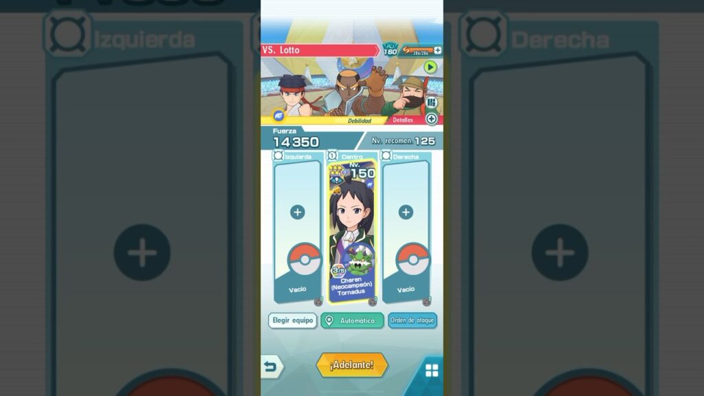 Cheren y Tornadus 1vs3 3000pts -Pokemon Masters EX- #pokemon #pokemonmasters