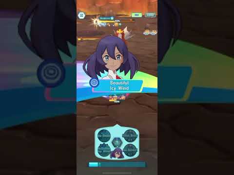 Sina ( Kalos ) & Glaceon Solo Entei Legendary Arena [ Pokemon Masters Ex ]