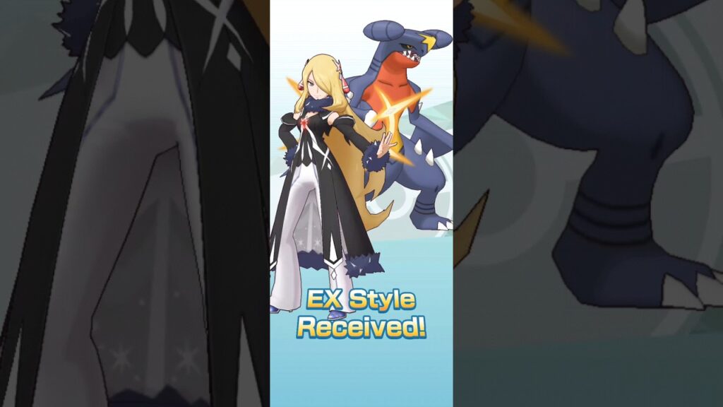 Arc Suit Cynthia & Garchomp Ex Style | Pokemon Masters Ex #f2p #pokemon #garchomp #cynthia #mobile