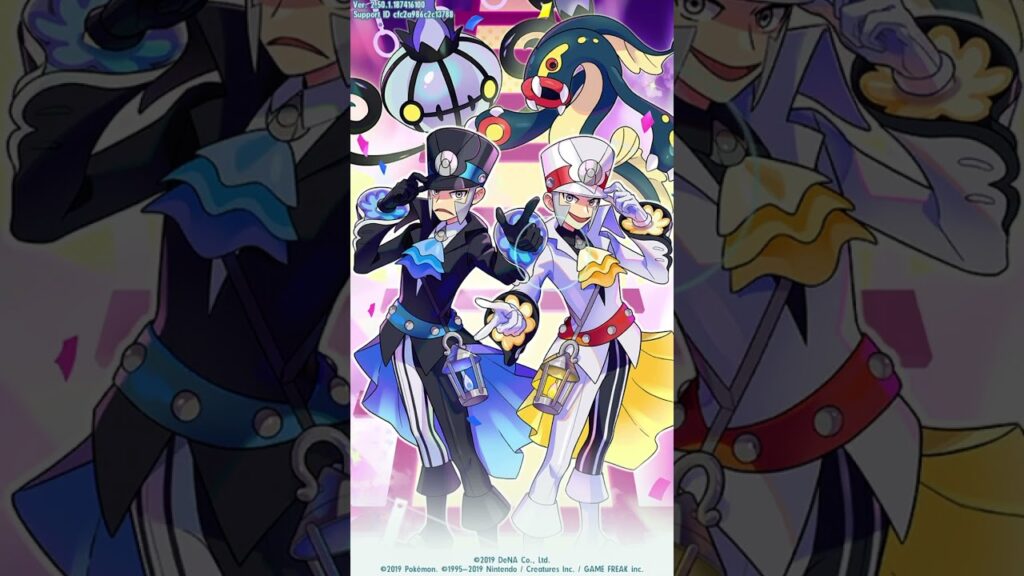 Playing pokemon masters ex (I broke the game at the start so I had to redownload)