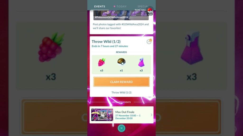 “Throw wild” Safari Ball research | How to get safari ball Pokemon go.