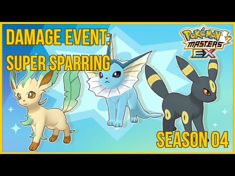 Damage Challenge: Eevee Day Super Sparring Event (Season 04) | Pokemon Masters EX