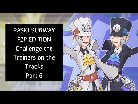 Pasio Subway-(F2P EDITION) Challenge Trainers on the Tracks. Pokemon Masters EX.