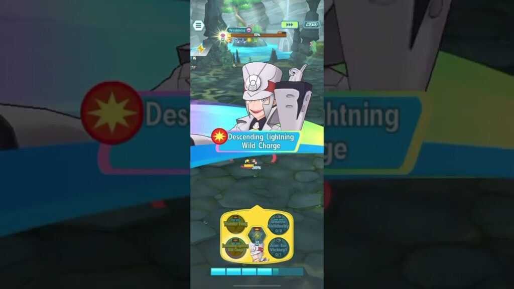 Emmet ( Sygna Suit ) & Eelektross Solo Uxie Legendary Arena [ Pokemon Masters Ex ]