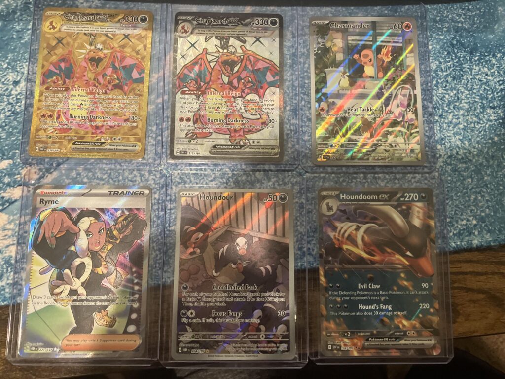 Obsidian Flames ETB hits
