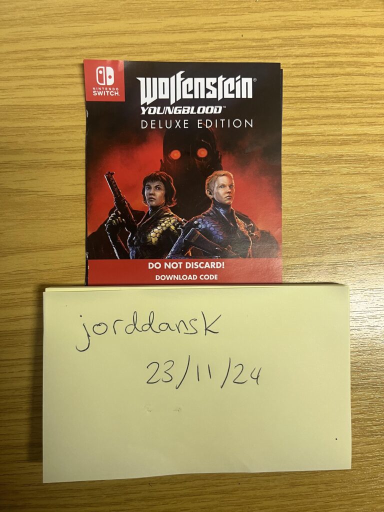 Wolfenstein Youngblood: Deluxe Edition code