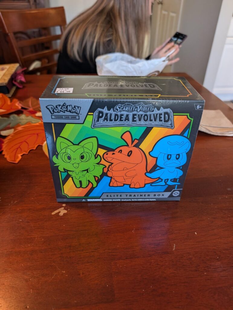 My wife got me an ETB