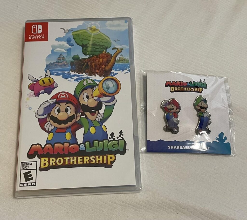 Mario & Luigi: Brothership Preorder bonus from Best Buy