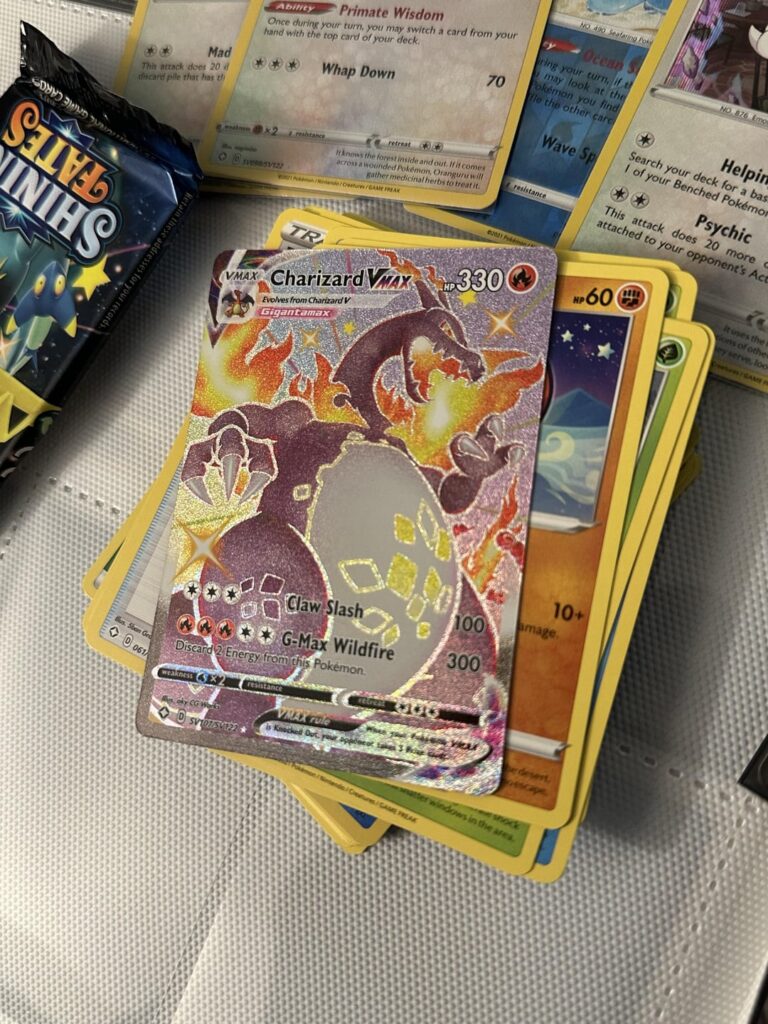 Opened a Shining Fates tin.