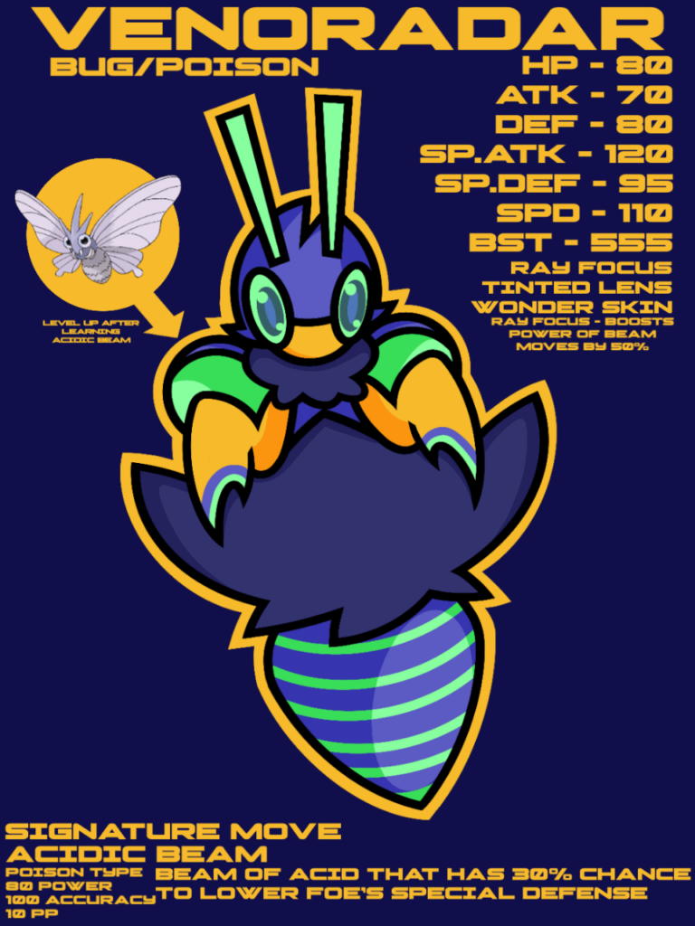 Venomoth Evolution!