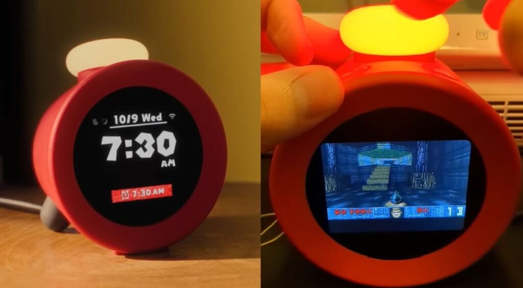 In just 3 days, the state of Nintendo Alarmo hacking went from 'it loads a cat jpg' to 'it runs Doom better than a lot of PCs back in the day'