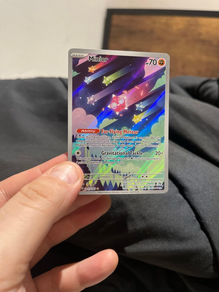 It isn’t much, but my first cool pull