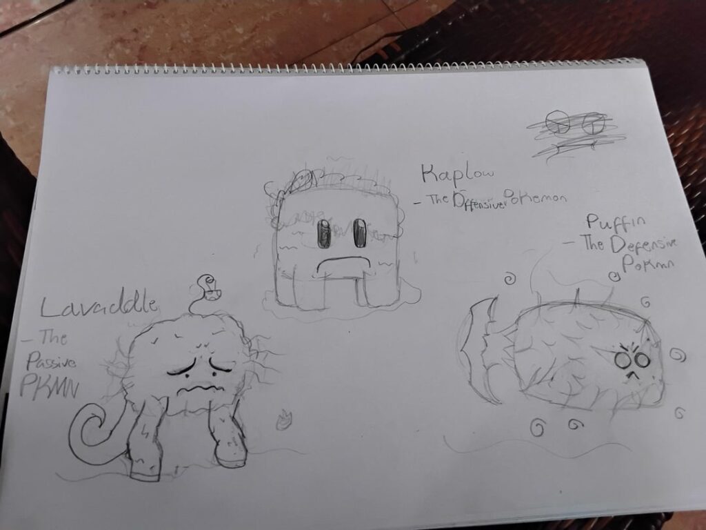 My Minecraft PKMN region's Starters!!