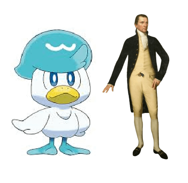 Quaxly and US President James Monroe Have Very Similar Poses (My First Ever Meme Monday Post)