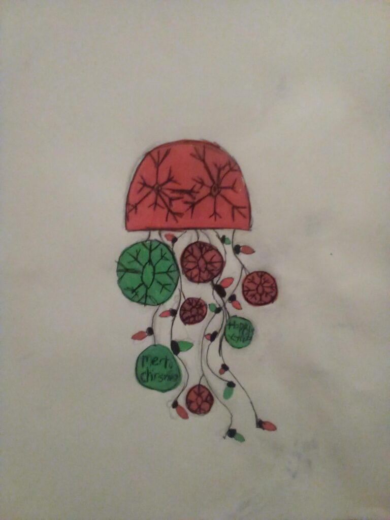 Jollyfish the Christmas Pokemon.