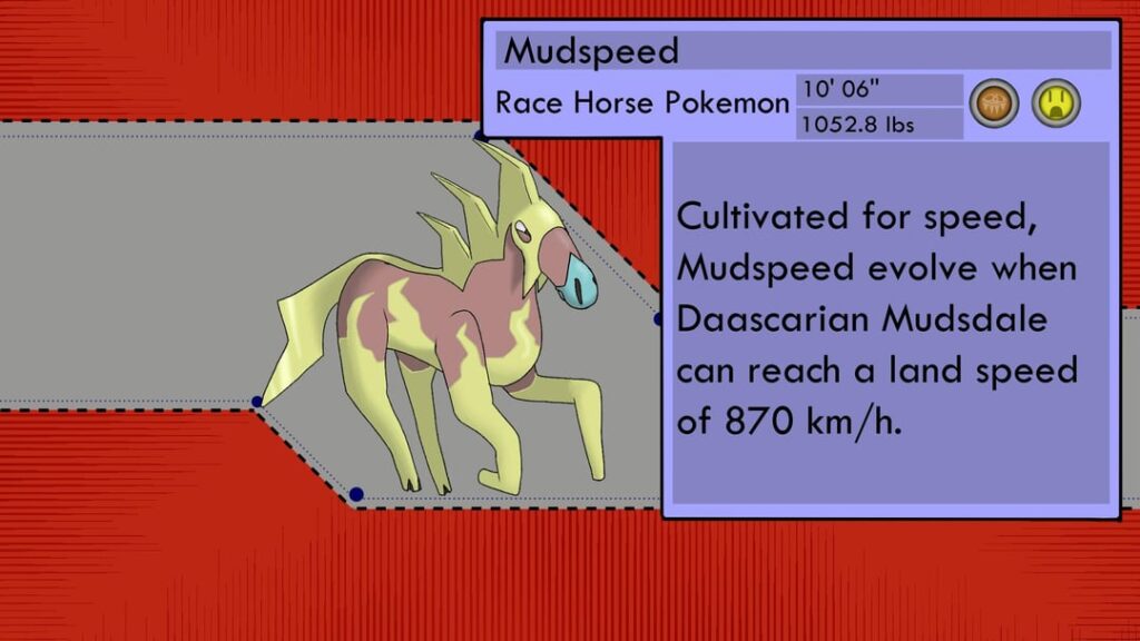 What's This? Your Daascarian Mudsdale Has Evolved Into Mudspeed!